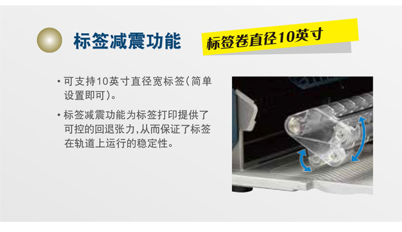 CL4NX PLUS工业型智能条码标签小票打印机不干胶3.5英寸全彩LCD显示屏(图5)