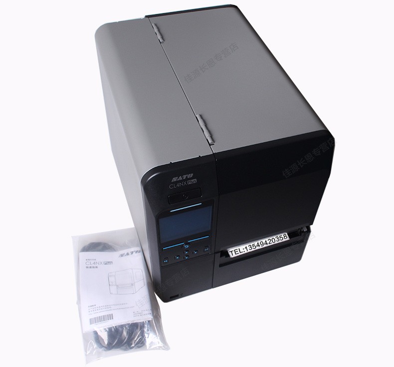 CL4NX PLUS工业型智能条码标签小票打印机不干胶3.5英寸全彩LCD显示屏(图19)